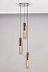 Brooks Slim Round Pendant 3 Light